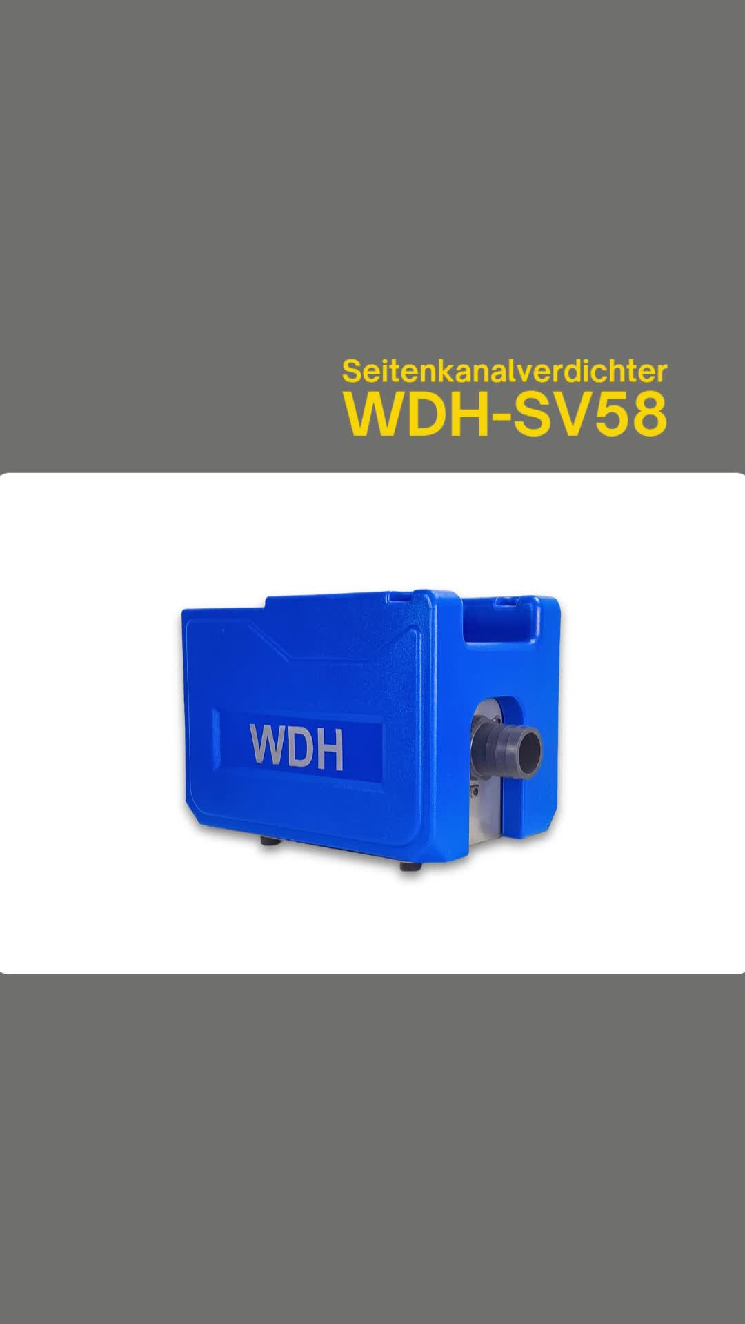 Seitenkanalverdichter WDH-SV58 demo