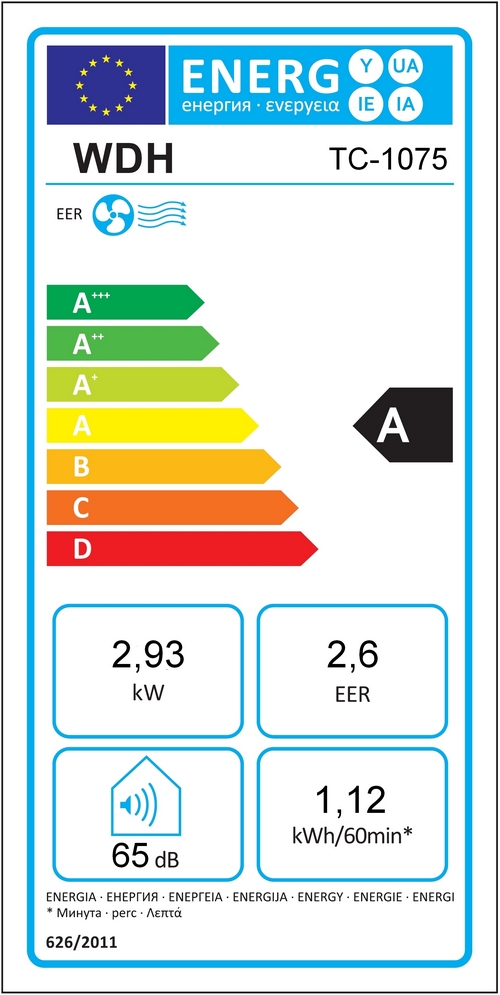EER-Label WDH-TC1075